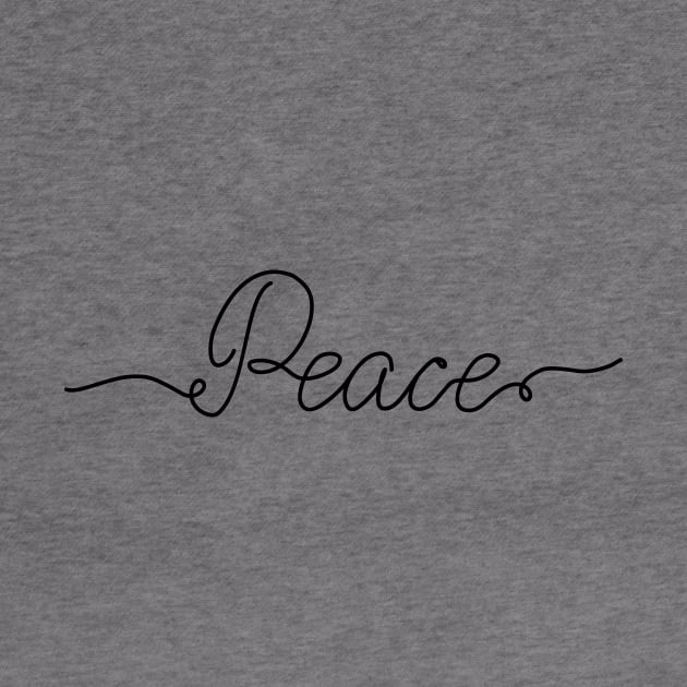 Peace lettering by DanielK